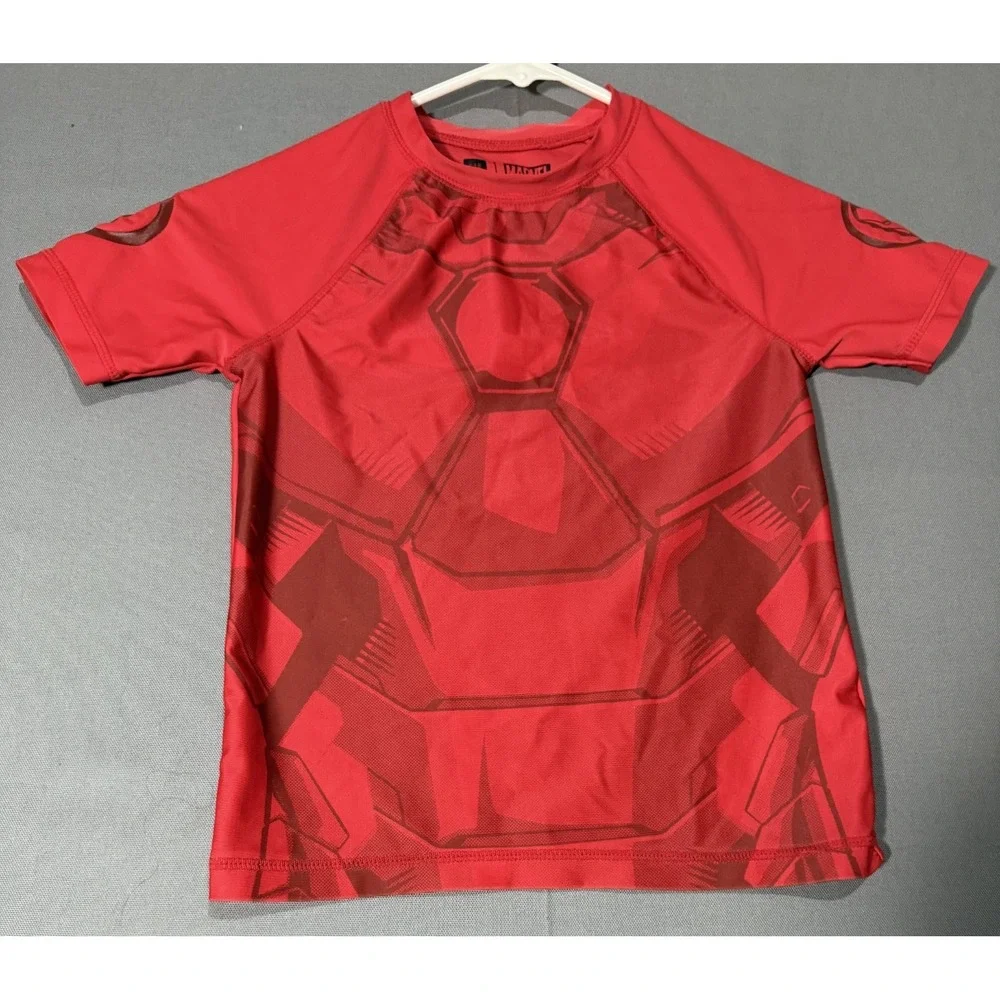 Gap Kids Marvel Iron Man Shirt Cosplay Costume Compression Boys Youth T-shirt XS